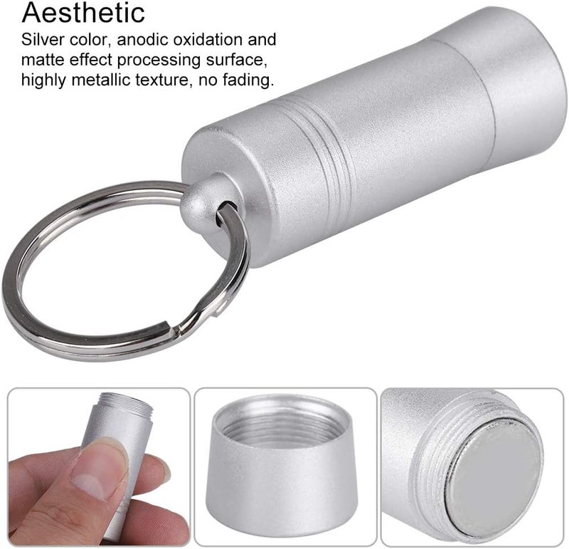 woobles 5500GS Mini Portable Tag Detacher - Keychain Magnet Tag Detacher, Anti‑Theft Buckle Removal Device for Supermarket and Clothing Store, Hook Lock Small Red Lock Metal Unlocker Open Nail Button Key - Image 3